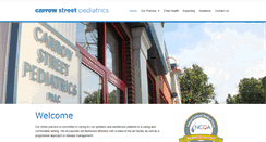 Desktop Screenshot of carrowstreetpediatrics.com